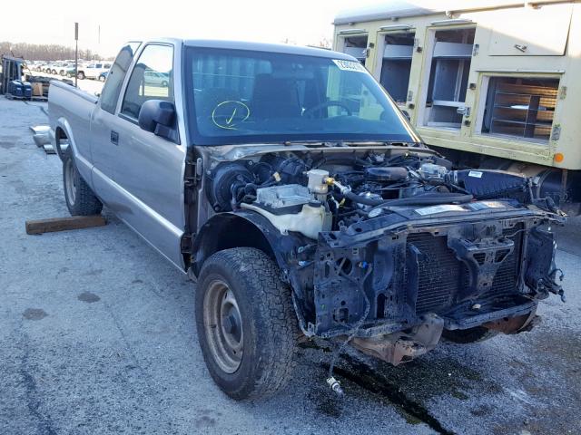 1GTCS19W328186318 - 2002 GMC SONOMA GRAY photo 1