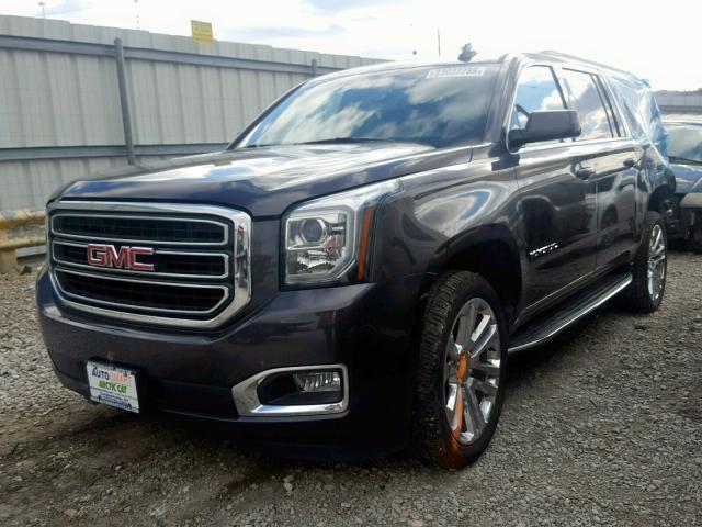 1GKS2GKCXHR180876 - 2017 GMC YUKON XL K GRAY photo 2