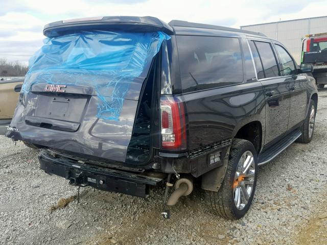 1GKS2GKCXHR180876 - 2017 GMC YUKON XL K GRAY photo 4