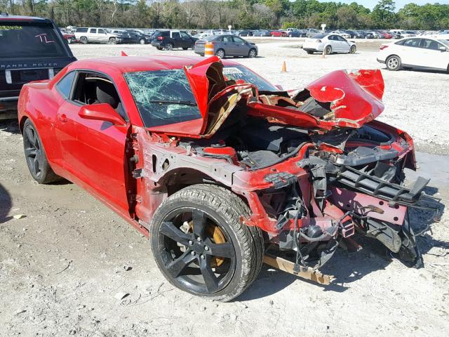 2G1FB1E31C9171131 - 2012 CHEVROLET CAMARO LT RED photo 1