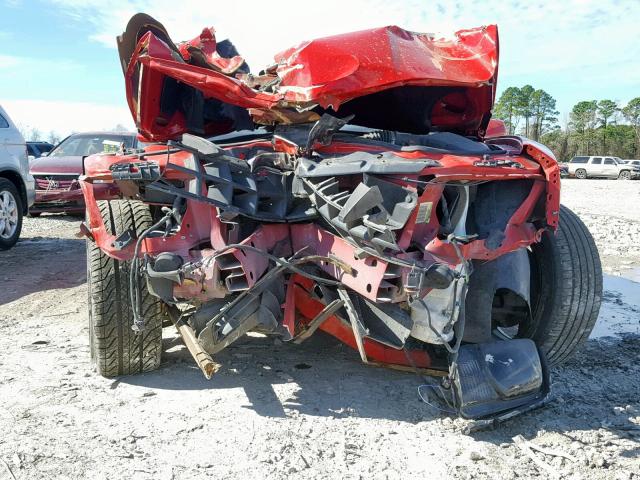 2G1FB1E31C9171131 - 2012 CHEVROLET CAMARO LT RED photo 9