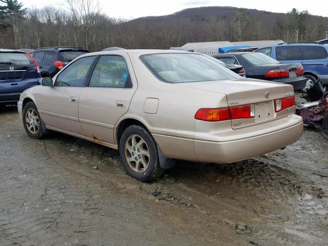 JT2BF28K610298086 - 2001 TOYOTA CAMRY LE TAN photo 3