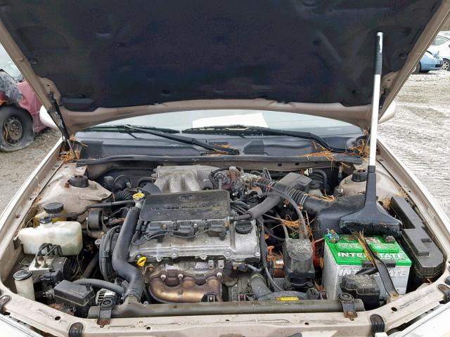 JT2BF28K610298086 - 2001 TOYOTA CAMRY LE TAN photo 7