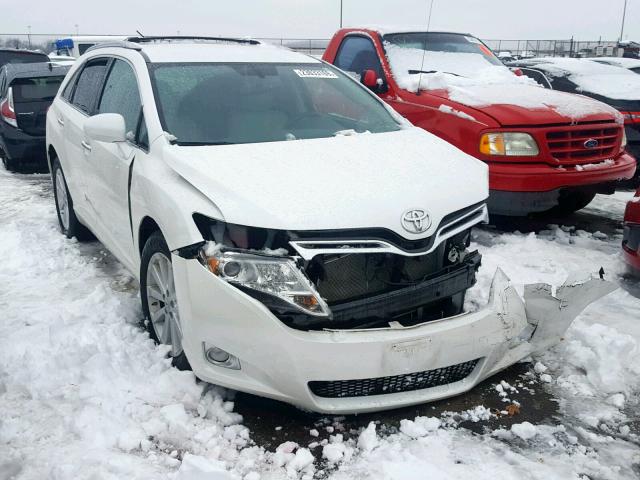 4T3ZA3BB8BU052785 - 2011 TOYOTA VENZA BASE WHITE photo 1