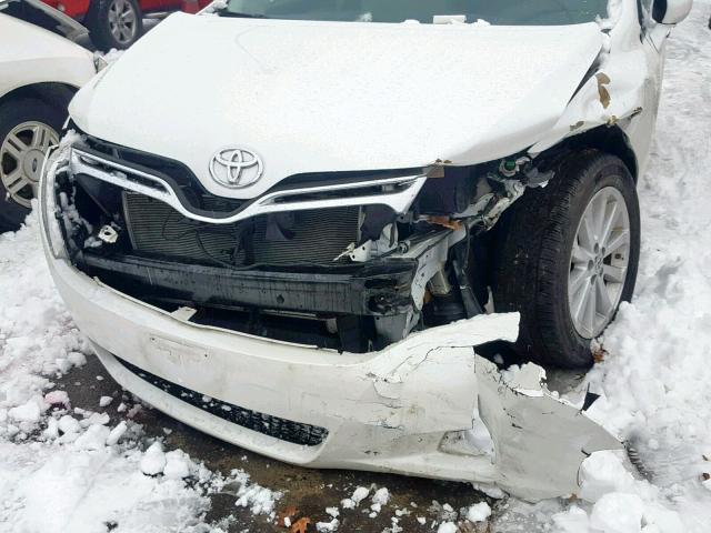 4T3ZA3BB8BU052785 - 2011 TOYOTA VENZA BASE WHITE photo 9