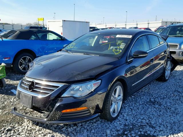 WVWMP7AN8CE516551 - 2012 VOLKSWAGEN CC SPORT 黑色 照片 2