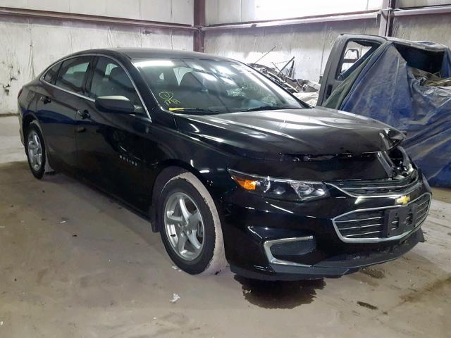 1G1ZB5ST8GF193293 - 2016 CHEVROLET MALIBU LS Schwarz Foto 1