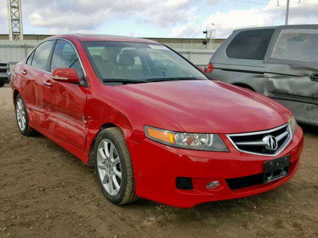 JH4CL969X6C019739 - 2006 ACURA TSX RED photo 1