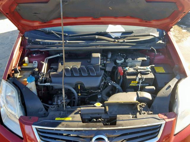 3N1AB6AP6BL653230 - 2011 NISSAN SENTRA 2.0 RED photo 7