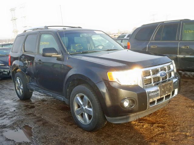 1FMCU0EG9BKA80554 - 2011 FORD ESCAPE LIM BLACK photo 1