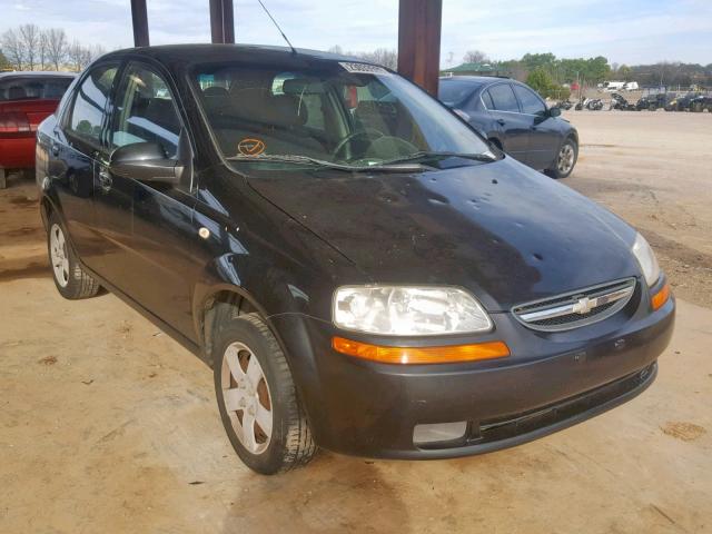 KL1TD56636B684654 - 2006 CHEVROLET AVEO BASE Qara foto 1