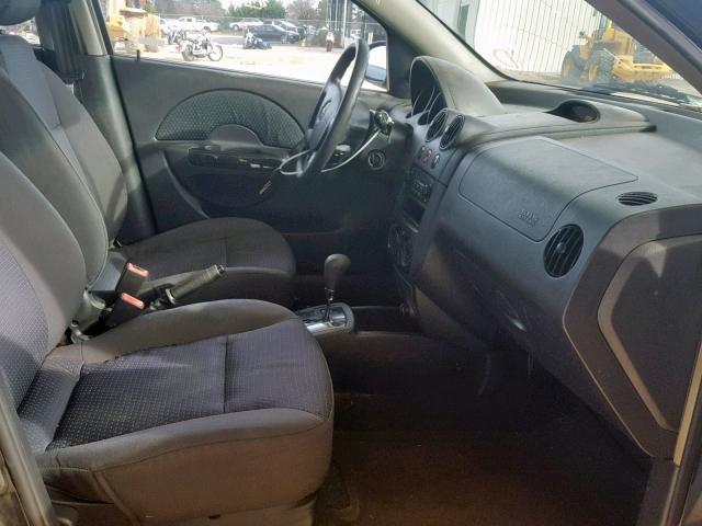 KL1TD56636B684654 - 2006 CHEVROLET AVEO BASE Qara foto 5