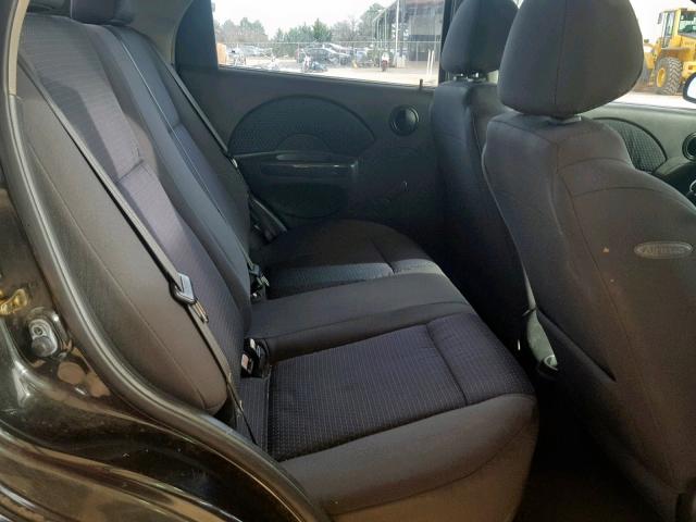KL1TD56636B684654 - 2006 CHEVROLET AVEO BASE Qara foto 6