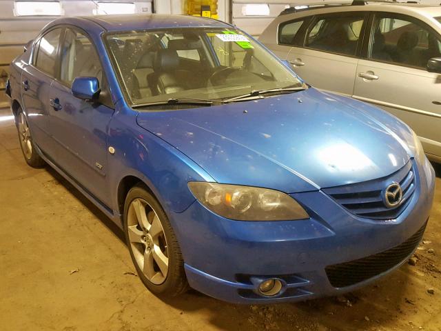 JM1BK323X61533410 - 2006 MAZDA 3 S BLUE photo 1