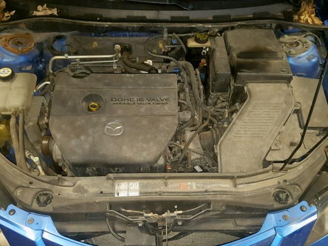 JM1BK323X61533410 - 2006 MAZDA 3 S BLUE photo 7