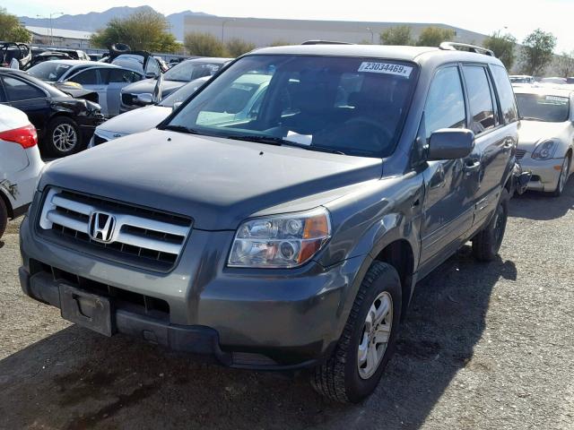 5FNYF282X8B001365 - 2008 HONDA PILOT VP CHARCOAL photo 2