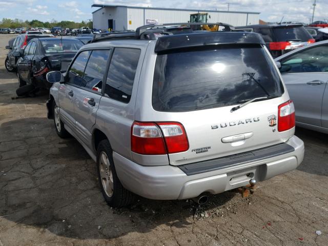 JF1SF65651H711709 - 2001 SUBARU FORESTER S 银色 照片 3