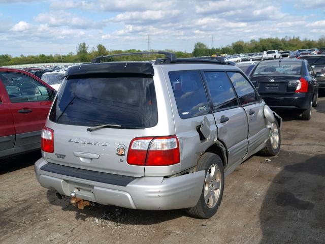 JF1SF65651H711709 - 2001 SUBARU FORESTER S 银色 照片 4