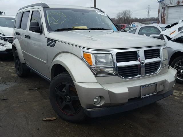 1D8GT28K48W246275 - 2008 DODGE NITRO SXT TAN photo 1