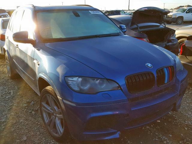 5YMGY0C53CLK27532 - 2012 BMW X5 M BLUE photo 1