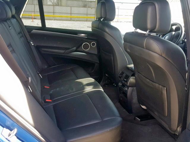 5YMGY0C53CLK27532 - 2012 BMW X5 M BLUE photo 6