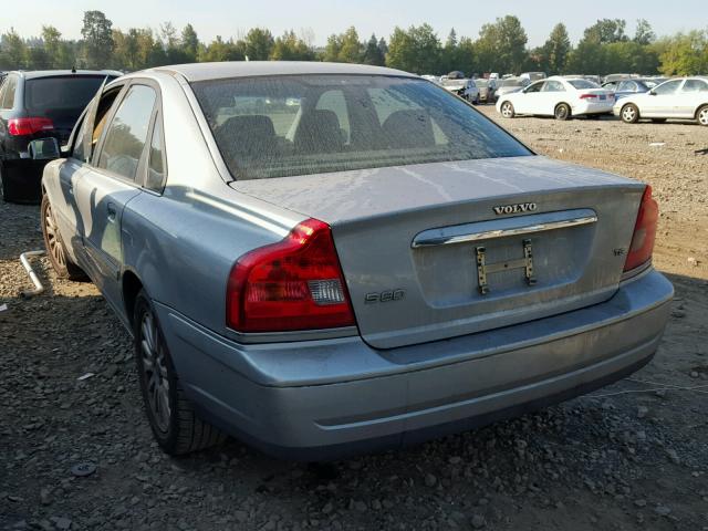 YV1TS91ZX41335334 - 2004 VOLVO S80 T6 SILVER photo 3