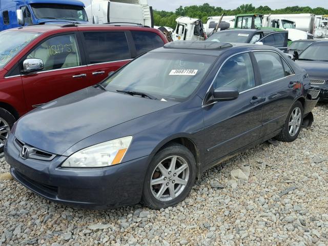 1HGCM66583A038504 - 2003 HONDA ACCORD GRAY photo 2