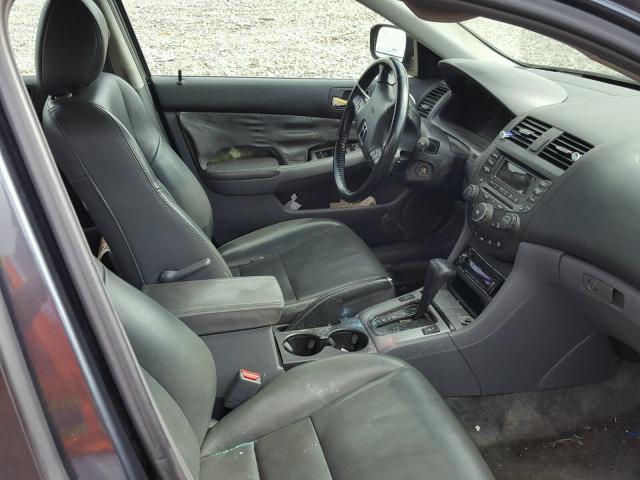 1HGCM66583A038504 - 2003 HONDA ACCORD GRAY photo 5