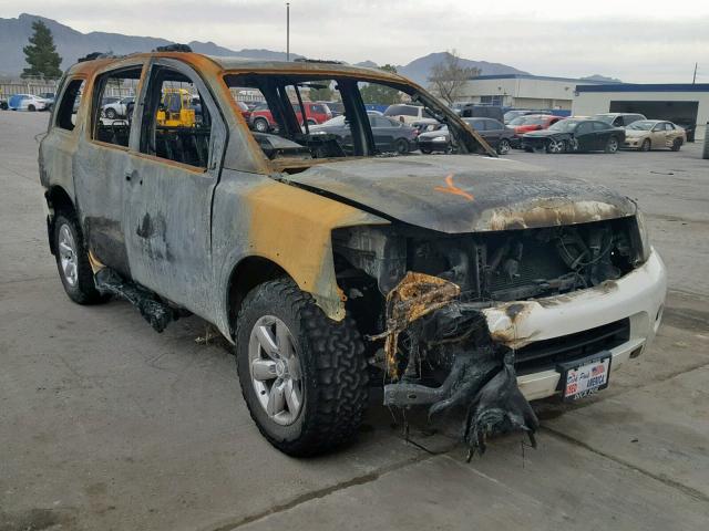 5N1BA0ND2CN618649 - 2012 NISSAN ARMADA SV BURN photo 1