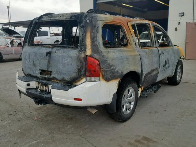 5N1BA0ND2CN618649 - 2012 NISSAN ARMADA SV BURN photo 4