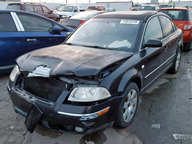 WVWTH63B42P177098 - 2002 VOLKSWAGEN PASSAT GLX 黑色 照片 2