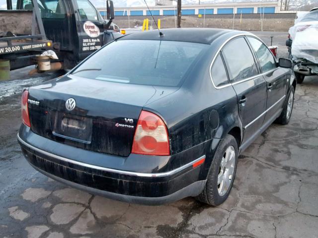WVWTH63B42P177098 - 2002 VOLKSWAGEN PASSAT GLX 黑色 照片 4