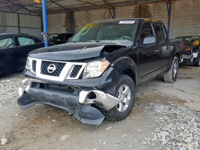 1N6AD07UX9C411450 - 2009 NISSAN FRONTIER C BLACK photo 2