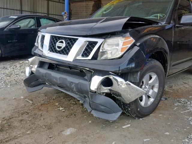 1N6AD07UX9C411450 - 2009 NISSAN FRONTIER C BLACK photo 9