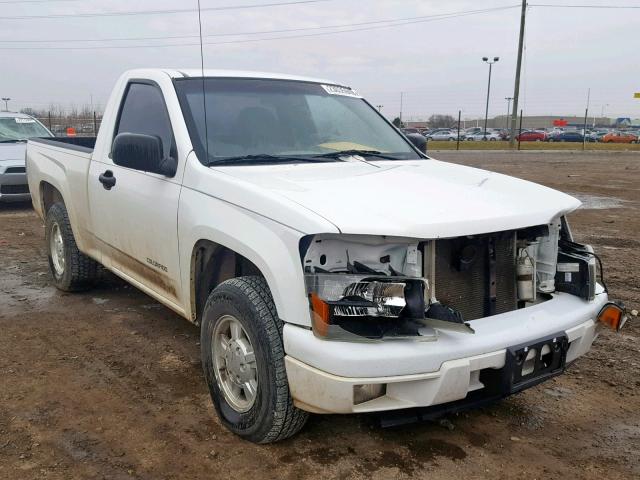 1GCCS148X58218825 - 2005 CHEVROLET COLORADO WHITE photo 1