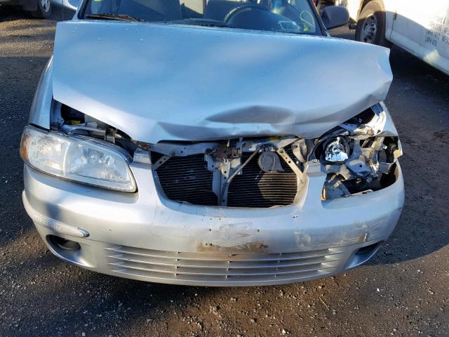 3N1CB51D73L798318 - 2003 NISSAN SENTRA XE SILVER photo 7