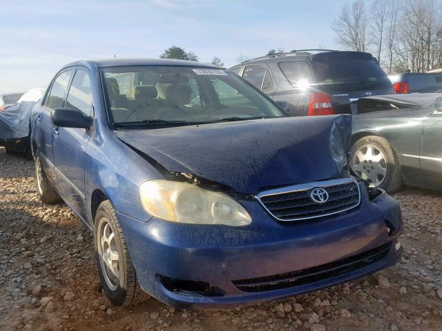 2T1BR32E45C430491 - 2005 TOYOTA COROLLA CE BLUE photo 1