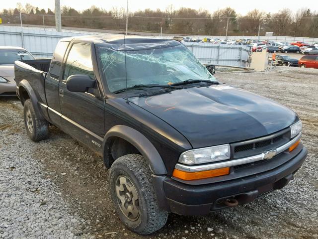 1GCCT19W318119326 - 2001 CHEVROLET S TRUCK S1 BLACK photo 1