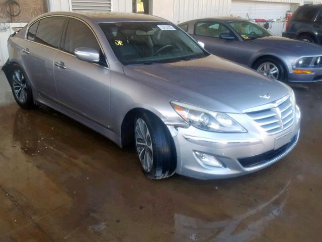 KMHGC4DHXCU184109 - 2012 HYUNDAI GENESIS 5. SILVER photo 1