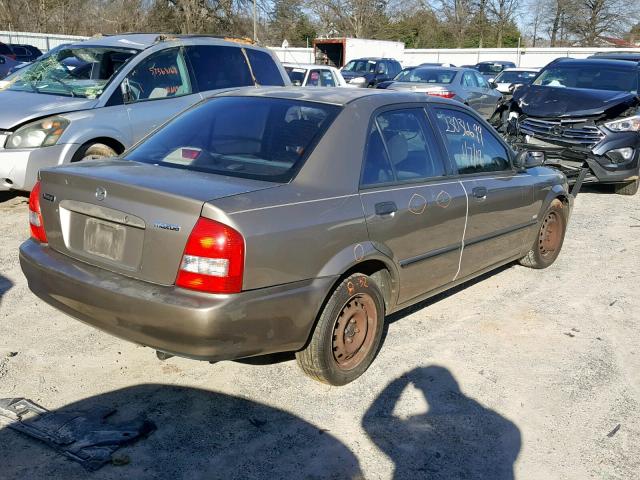 JM1BJ2227Y0236429 - 2000 MAZDA PROTEGE DX TAN photo 4