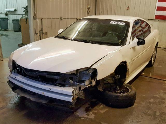 2G2WR554061310238 - 2006 PONTIAC GRAND PRIX WHITE photo 2