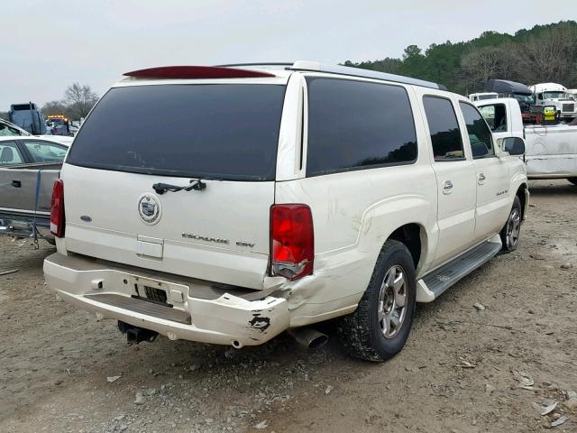 3GYFK66N84G147026 - 2004 CADILLAC ESCALADE E WHITE photo 4