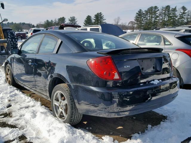 1G8AW14F74Z194741 - 2004 SATURN ION LEVEL BLACK photo 3