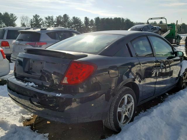 1G8AW14F74Z194741 - 2004 SATURN ION LEVEL BLACK photo 4