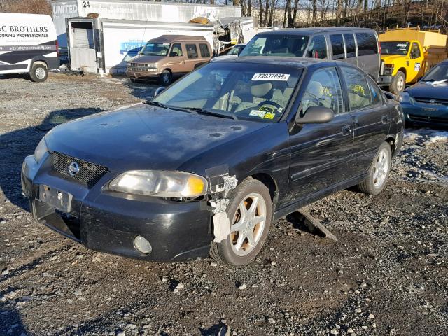 3N1AB51A23L731798 - 2003 NISSAN SENTRA SE- BLACK photo 2