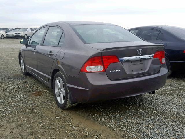 19XFA1F64AE033455 - 2010 HONDA CIVIC GRAY photo 3