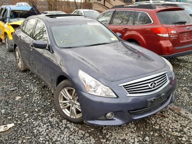 JN1CV6AR3BM355760 - 2011 INFINITI G37 GRAY photo 1