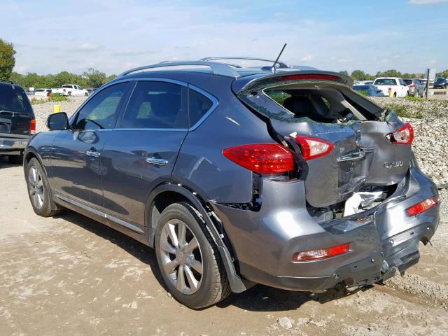 JN1BJ0RP9HM388567 - 2017 INFINITI QX50 GRAY photo 3