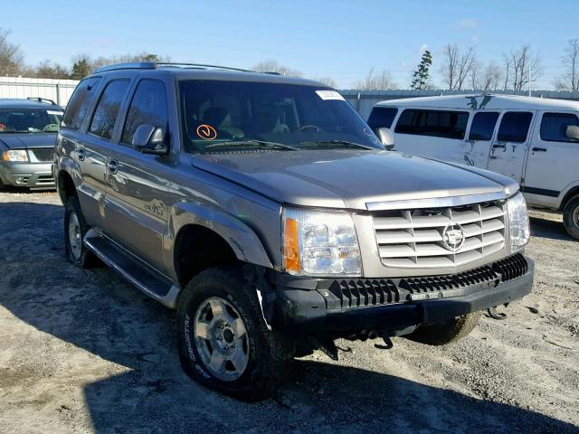 1GYEK63N62R112059 - 2002 CADILLAC ESCALADE L TAN photo 1