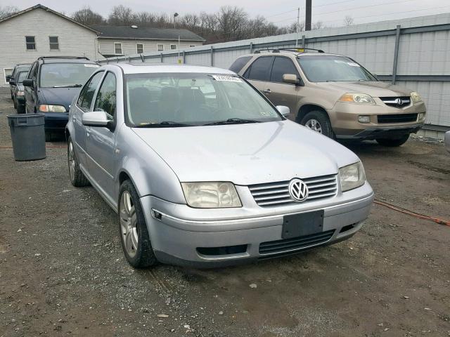 3VWSE69MX4M044655 - 2004 VOLKSWAGEN JETTA GLS SILVER photo 1